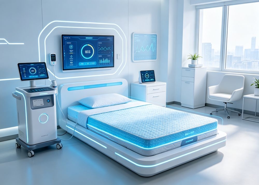 Luxury Smart Home Suite Merges Wellness Monitoring & Ambient Lighting